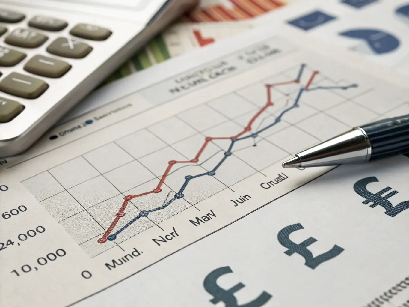 An image depicting a graph showing steady financial growth over time, symbolizing the benefits of strategic investment planning.
