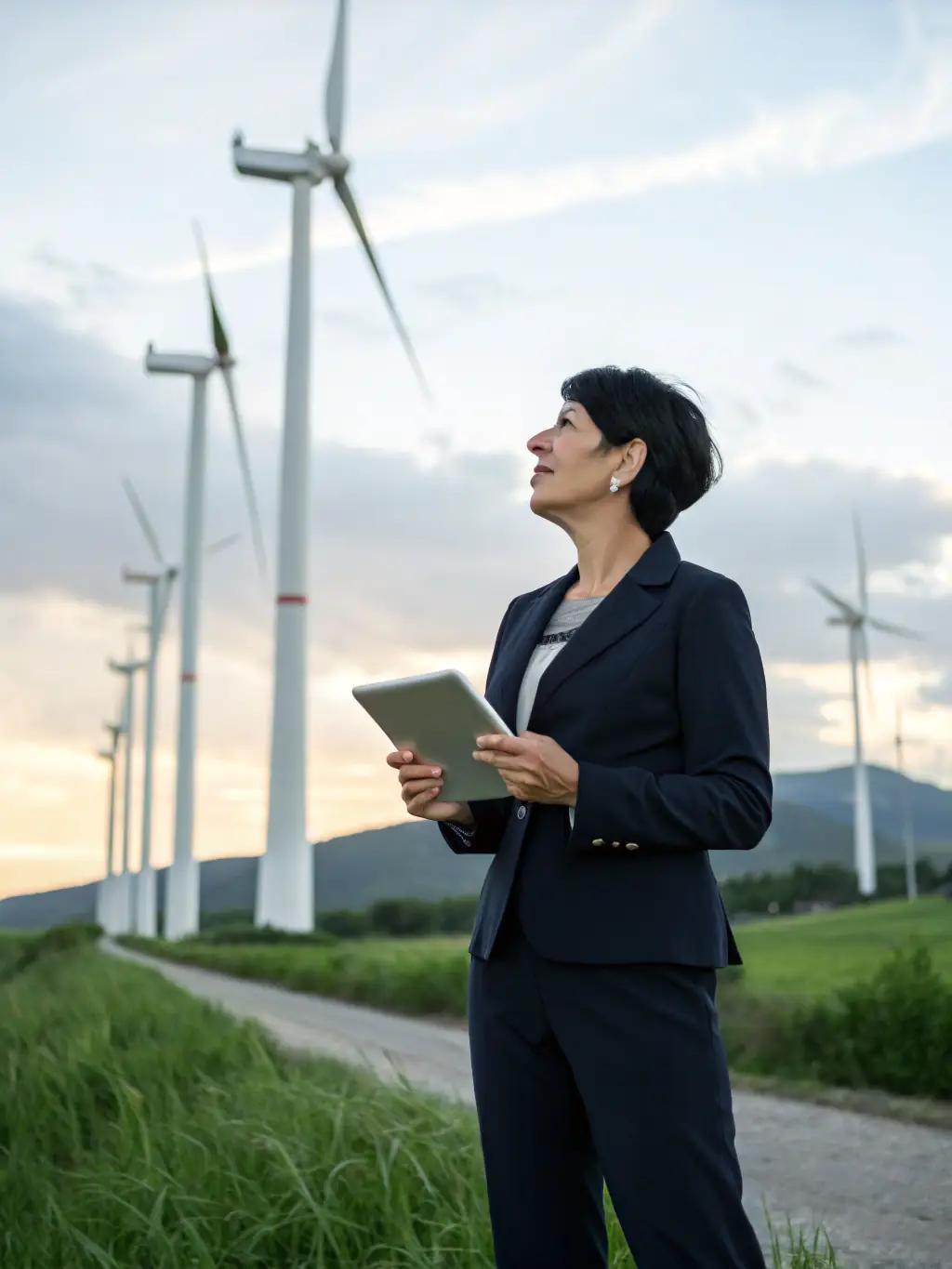 An image representing ethical investing, featuring symbols of sustainability, renewable energy, and social responsibility.